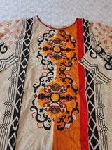 Pakistani Stitched lawn Embroidered Salwar kameez ready to ship