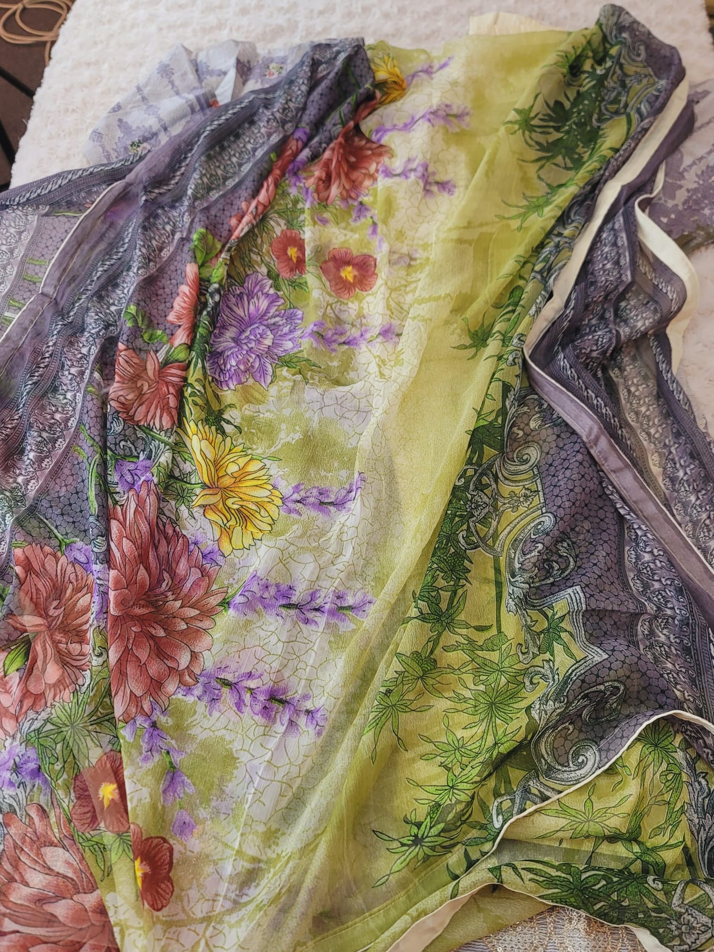 Pakistani Stitched lawn Embroidered Salwar kameez ready to ship