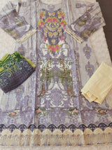 Pakistani Stitched lawn Embroidered Salwar kameez ready to ship