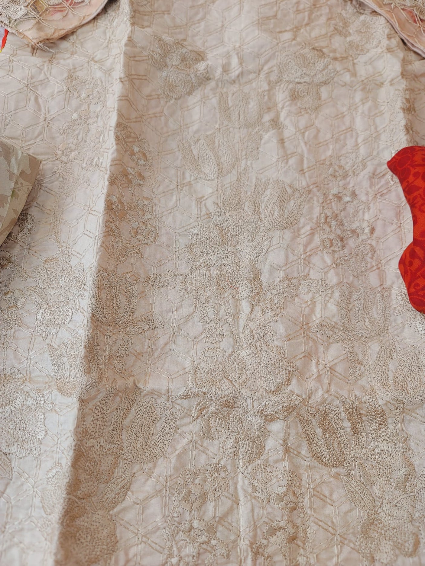 Pakistani Stitched lawn Embroidered Salwar kameez ready to ship