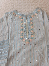 Pakistani Stitched Embroidery lawn Dresses Ready To Ship