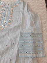 Pakistani Stitched Embroidery lawn Dresses Ready To Ship