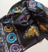 Cotton batik saree with stiched blouse