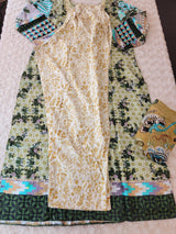Indian Cotton Stitched Embroidery Suit Ready To Ship