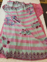 Pakistani Stitched Embroidery luxury  lawn Dresses Ready To Ship