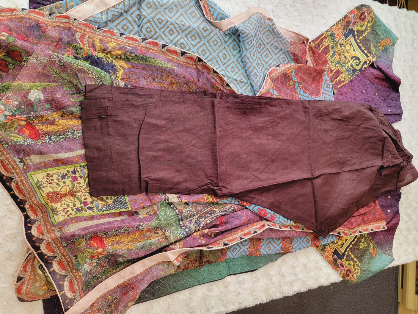 Pakistani Stitched Embroidery luxury  lawn Dresses Ready To Ship