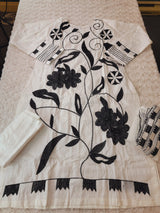 Pakistani Stitched lawn Embroidered Salwar kameez ready to ship