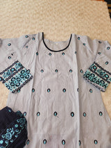 Pakistani Stitched lawn Embroidered Salwar kameez ready to ship