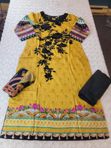 Indian Stitched Embroidery Suit Ready To Ship
