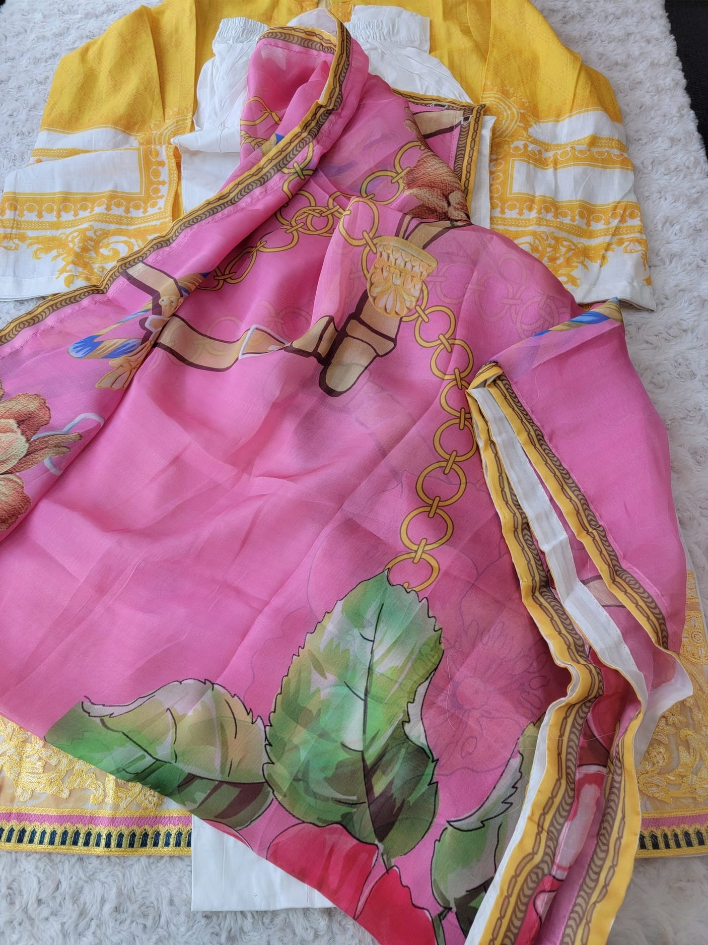 Pakistani Stitched Embroidery luxury  lawn Dresses Ready To Ship