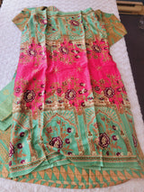 Indian Stitched Embroidery Suit Ready To Ship