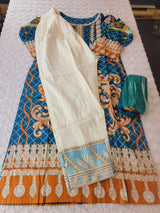 Indian Stitched Embroidery Suit Ready To Ship