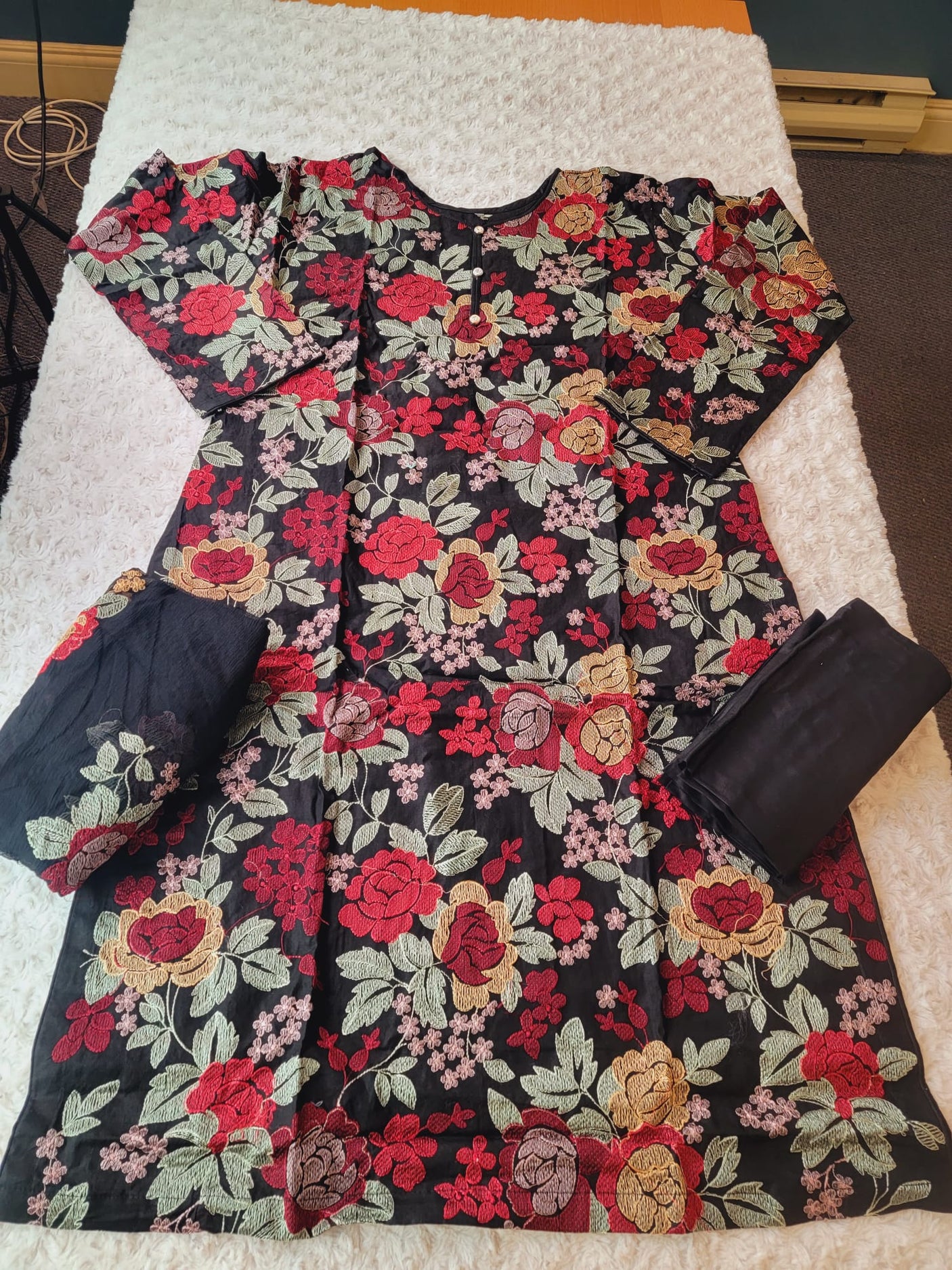 Pakistani Stitched Embroidery luxury  lawn Dresses Ready To Ship