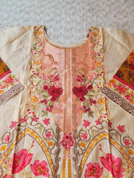 Pakistani Stitched Embroidery luxury  lawn Dresses Ready To Ship