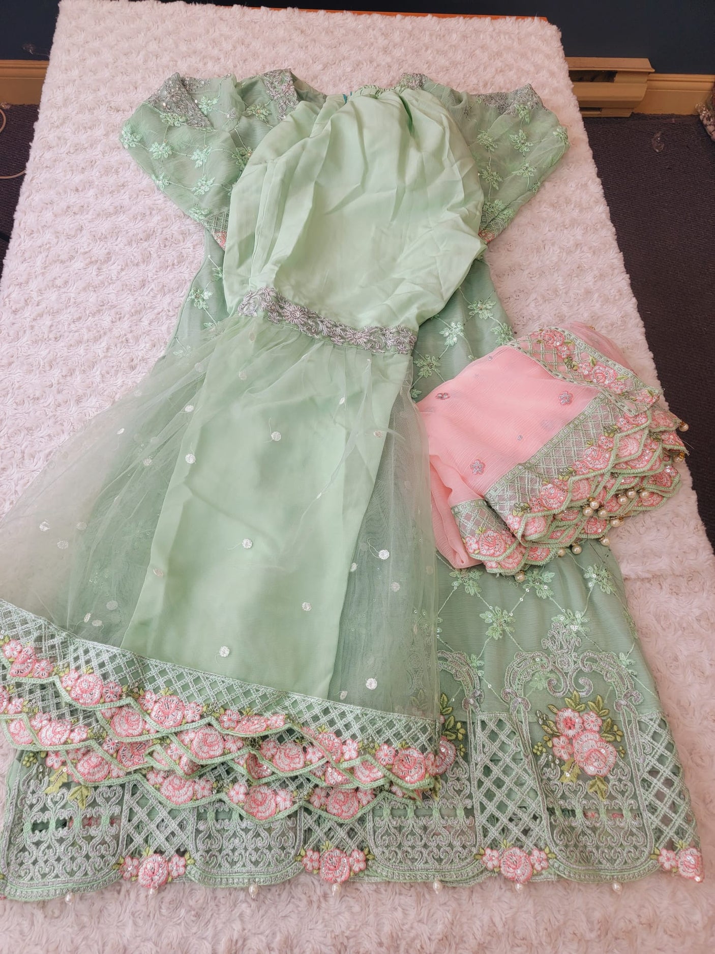 Pakistani Embroidered Party wear  Ready To Ship