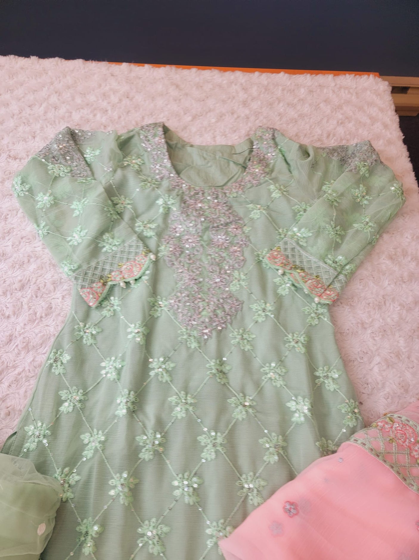 Pakistani Embroidered Party wear  Ready To Ship