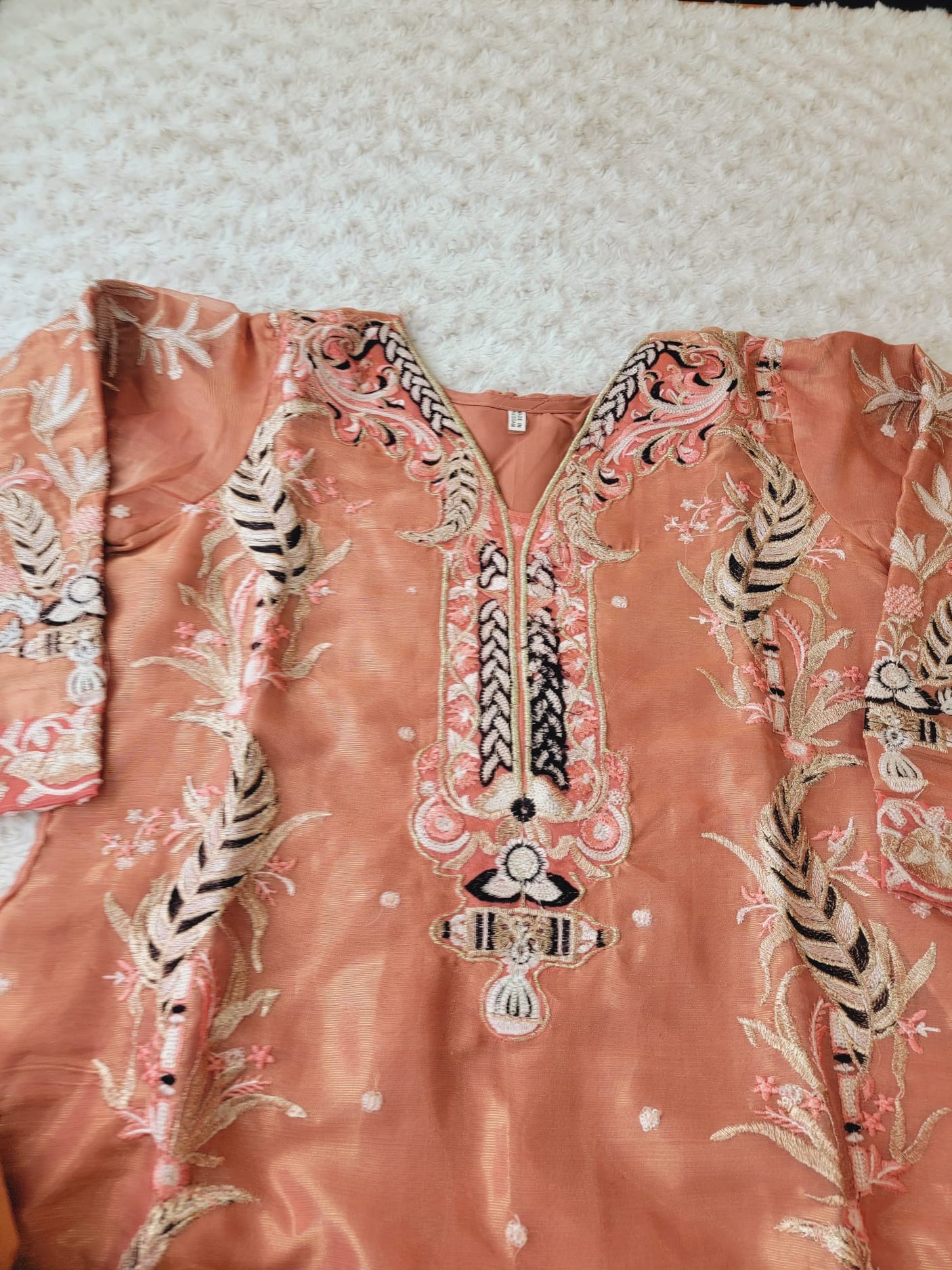 Pakistani Stitched Embroidery Party Wear Dresses Ready To Ship