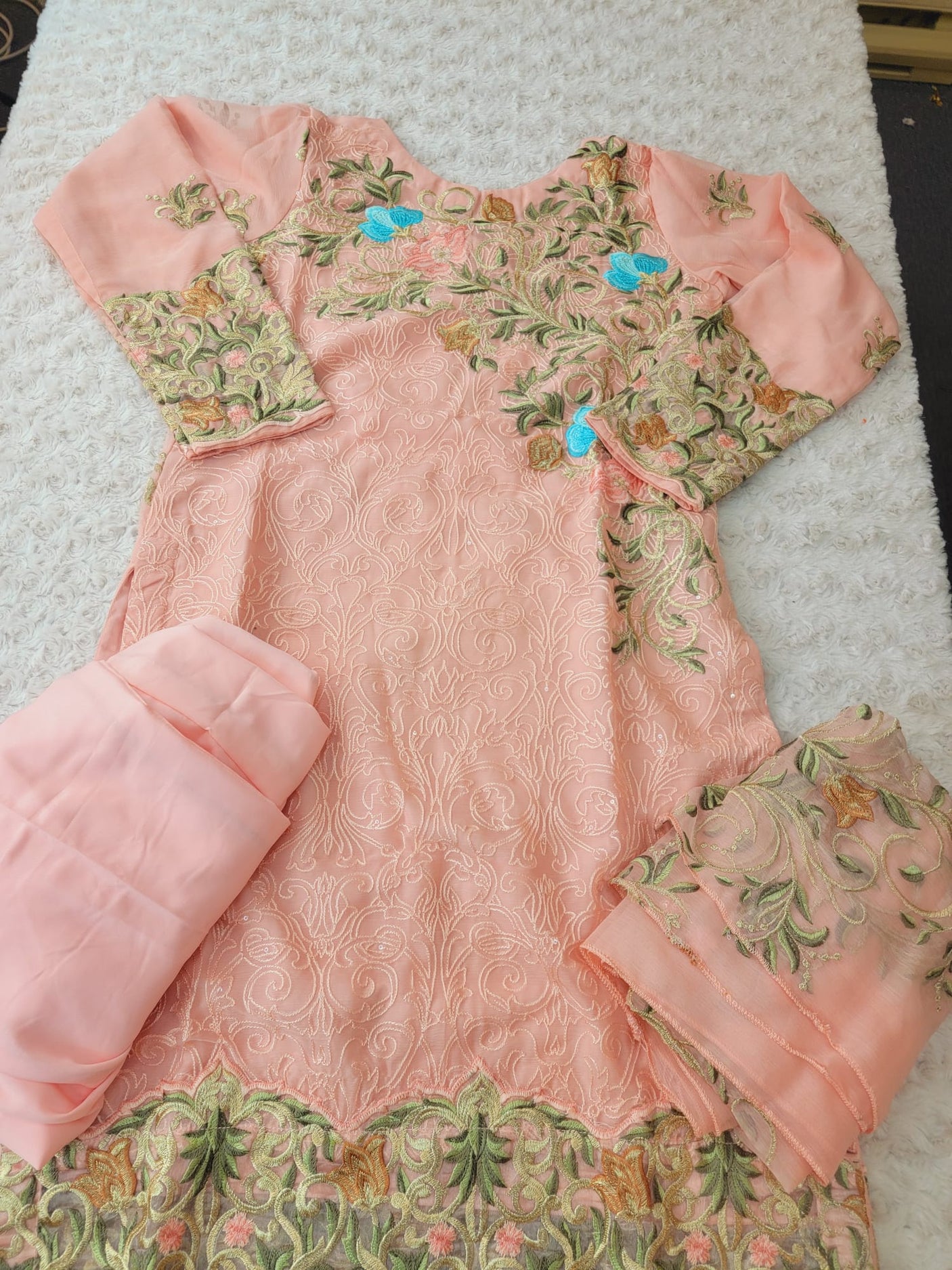 Pakistani Embroidered Party wear  Ready To Ship