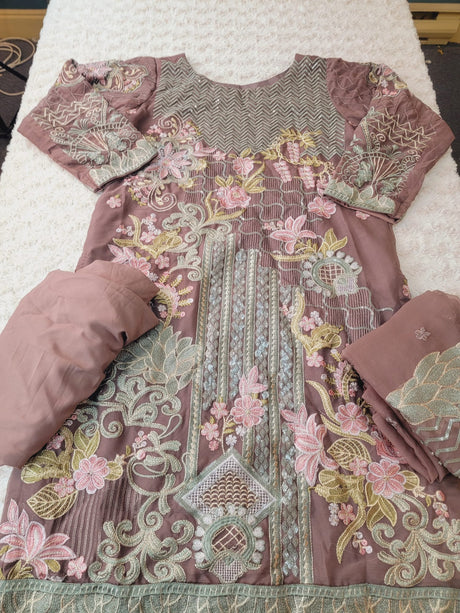 Pakistani Embroidered Party wear  Ready To Ship