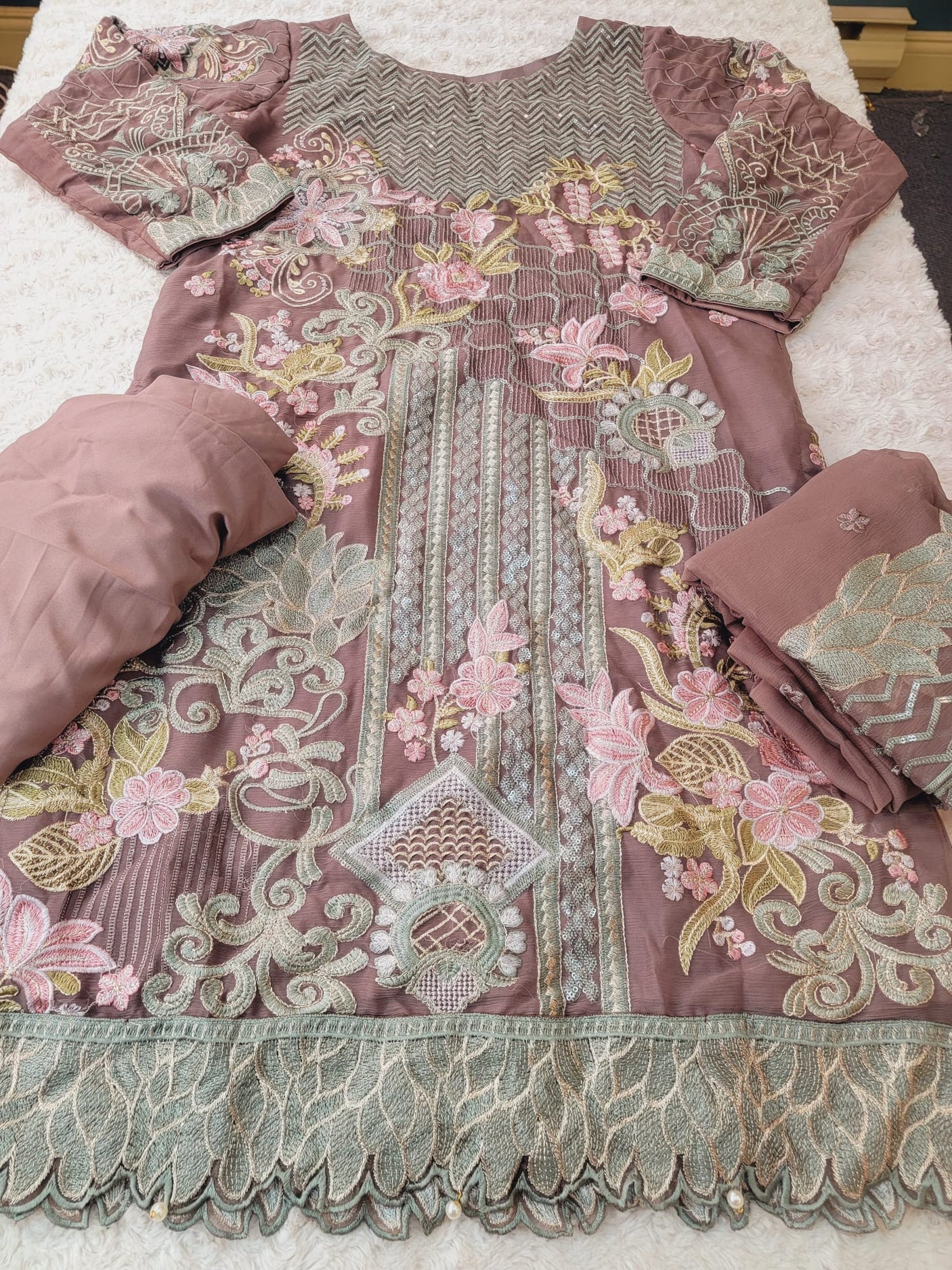 Pakistani Embroidered Party wear  Ready To Ship