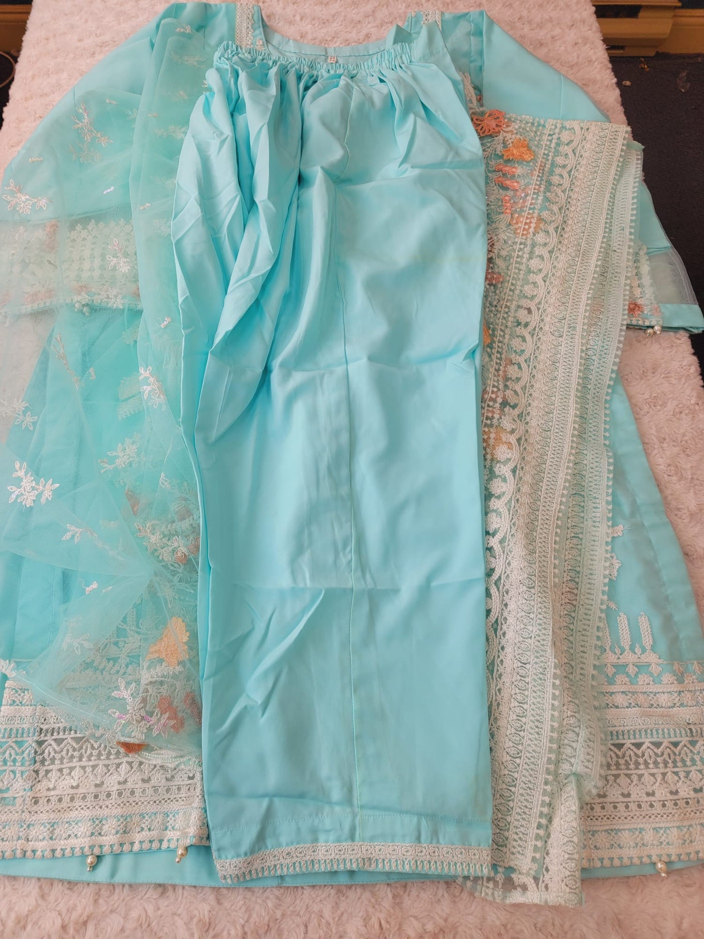 Pakistani Embroidered Party wear  Ready To Ship