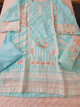 Pakistani Embroidered Party wear  Ready To Ship