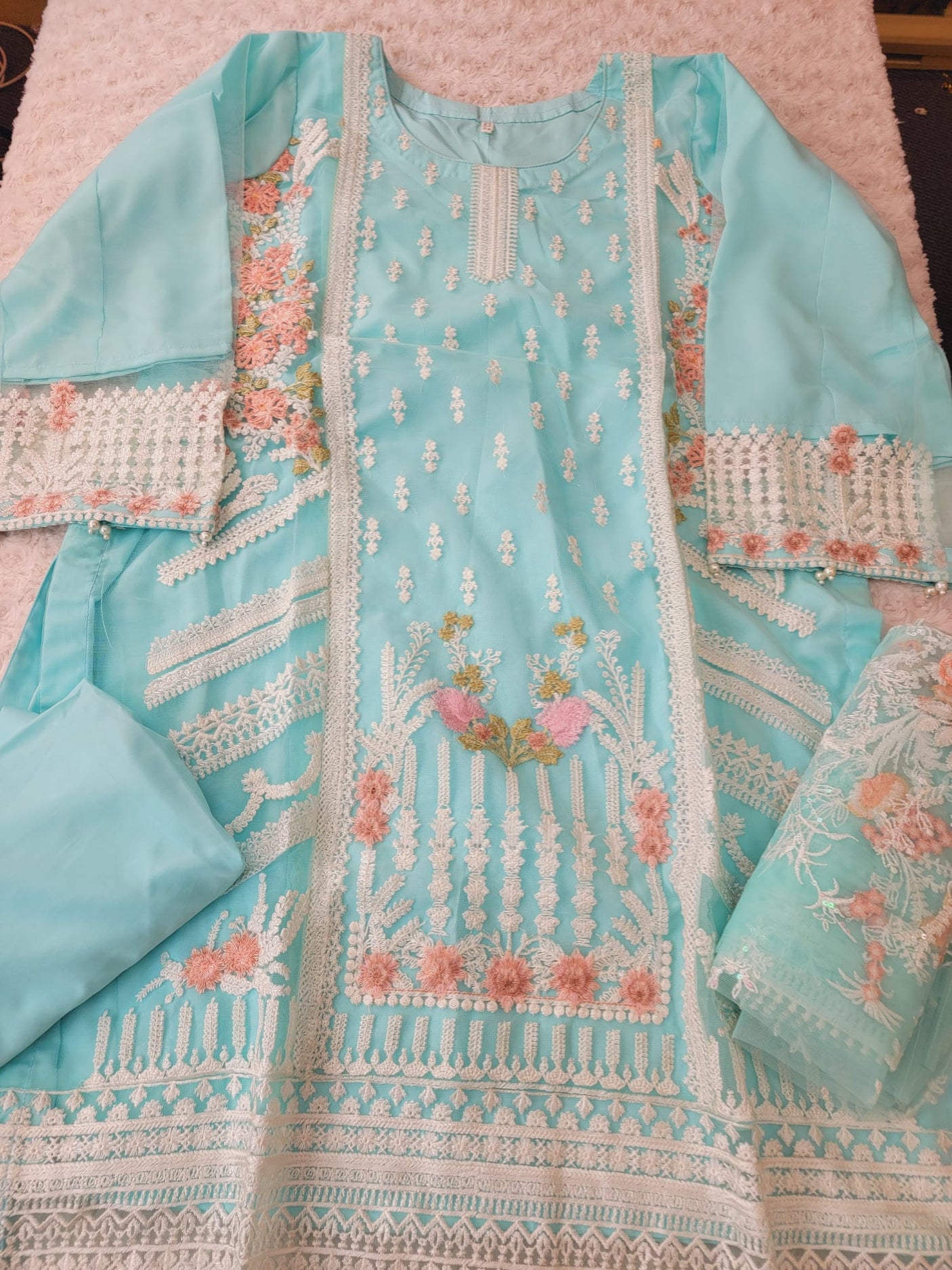 Pakistani Embroidered Party wear  Ready To Ship