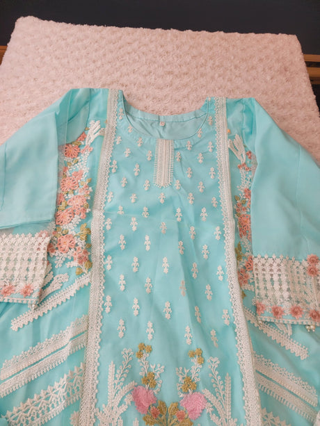 Pakistani Embroidered Party wear  Ready To Ship