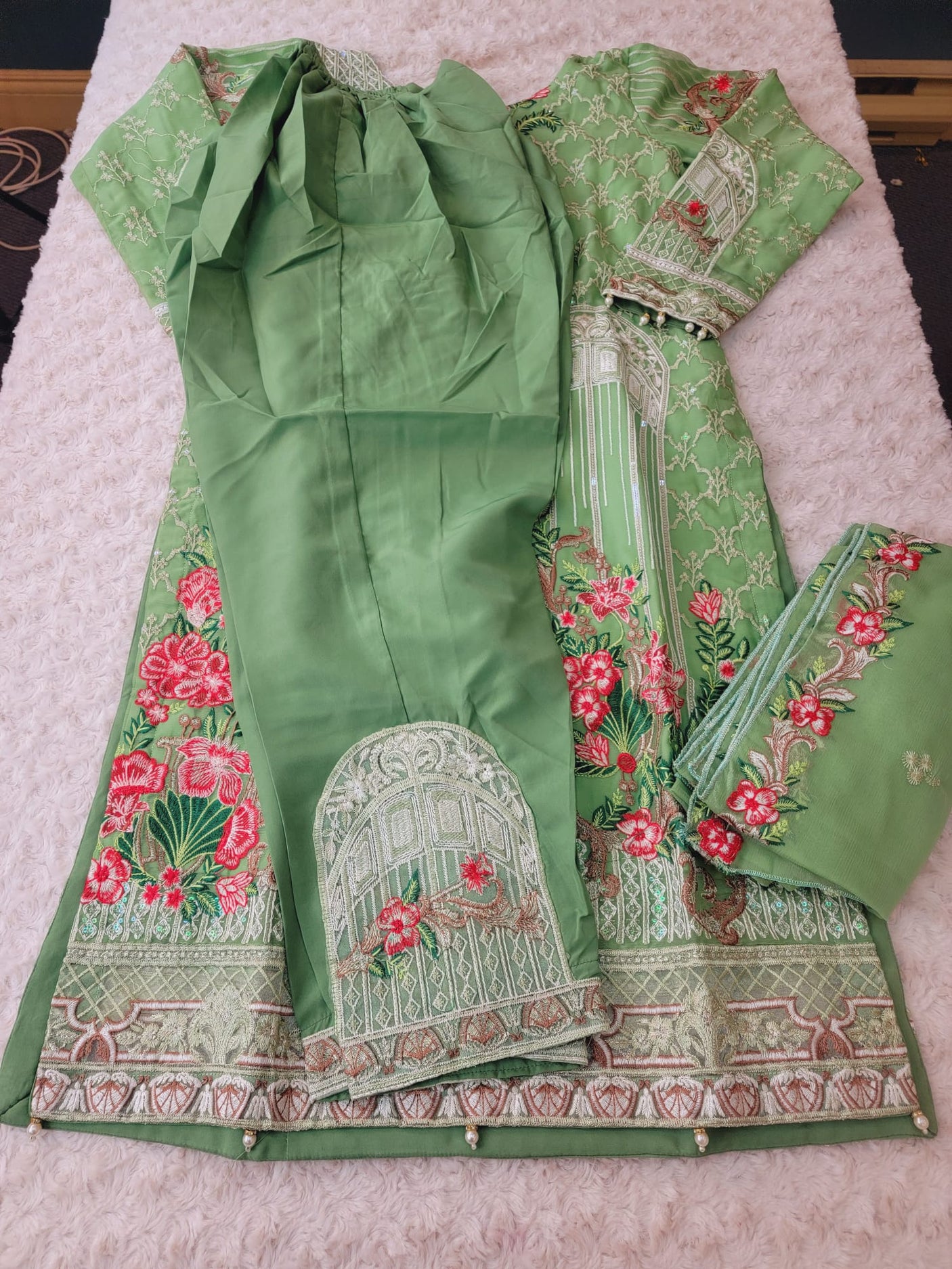 Pakistani Embroidered Party wear  Ready To Ship