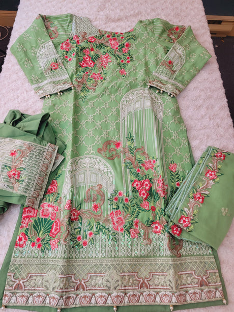 Pakistani Embroidered Party wear  Ready To Ship