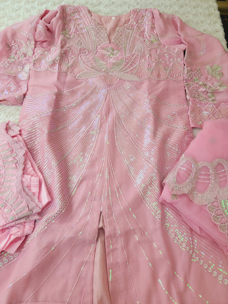 Pakistani Embroidered Party wear  Ready To Ship