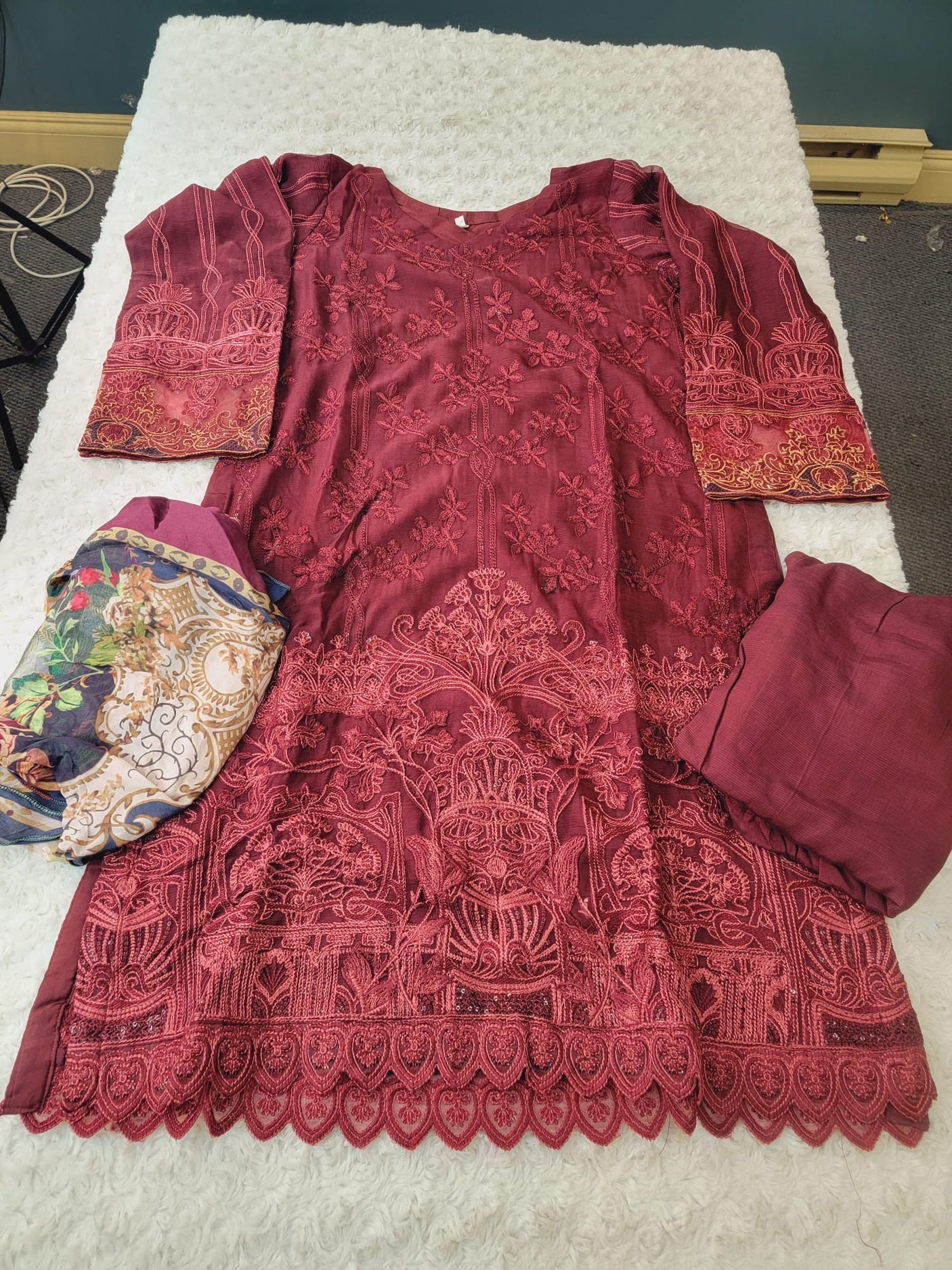 Pakistani Embroidered Party wear  Ready To Ship