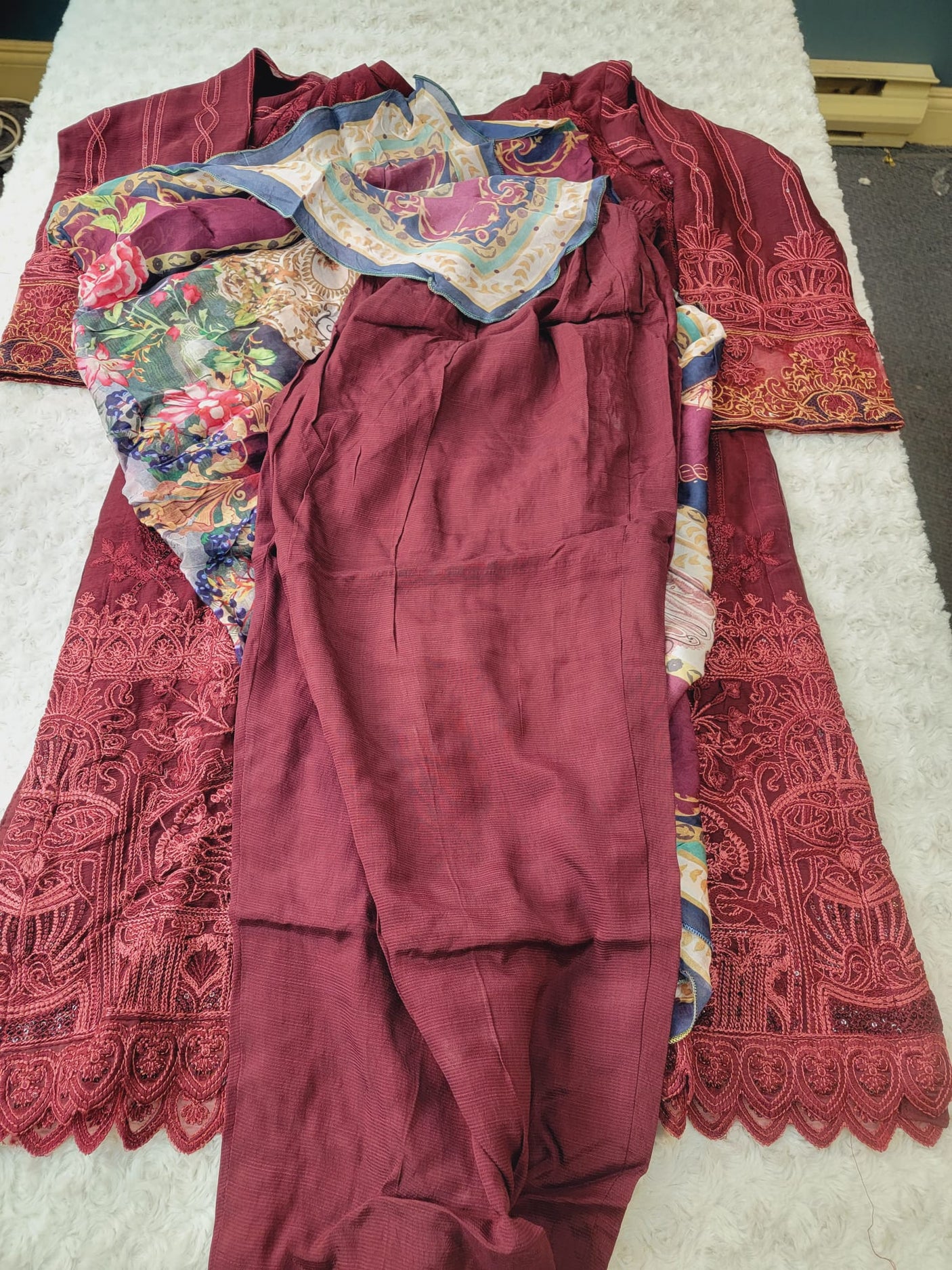 Pakistani Embroidered Party wear  Ready To Ship