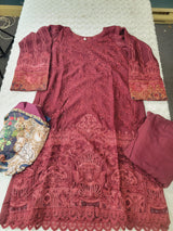 Pakistani Embroidered Party wear  Ready To Ship