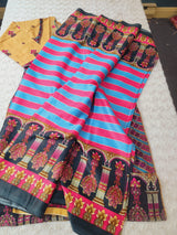 Pakistani linen Embroidered Salwar kameez Ready To Ship