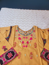 Pakistani linen Embroidered Salwar kameez Ready To Ship
