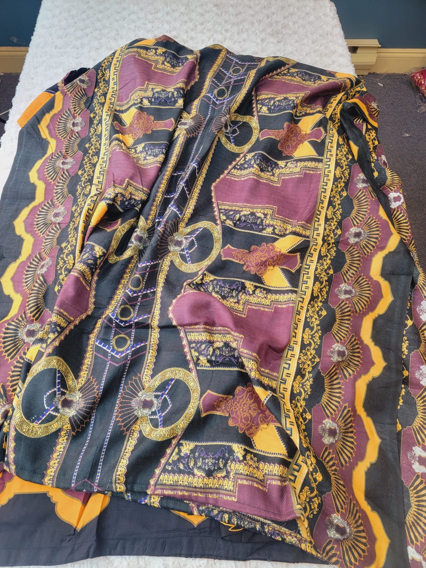 Pakistani linen Embroidered Salwar kameez Ready To Ship