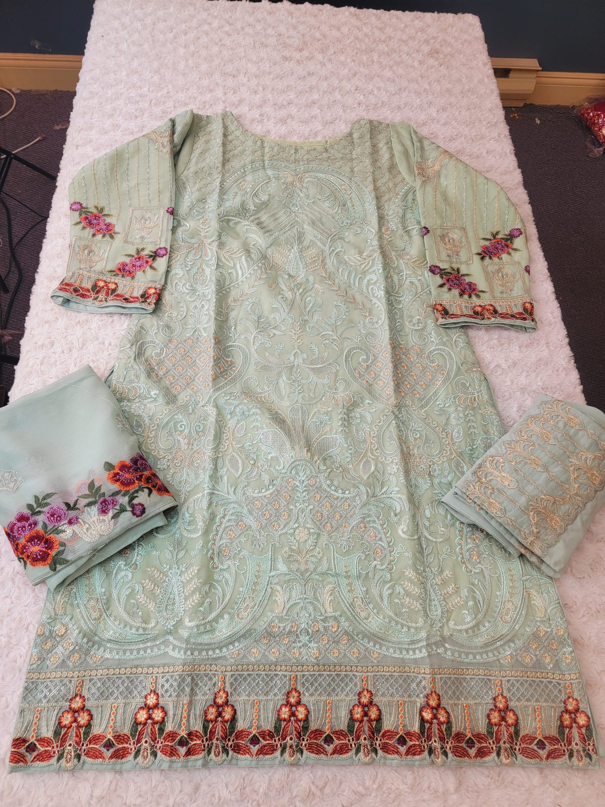 Pakistani Embroidered Party wear  Ready To Ship