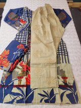 Pakistani linen Embroidered Salwar kameez Ready To Ship