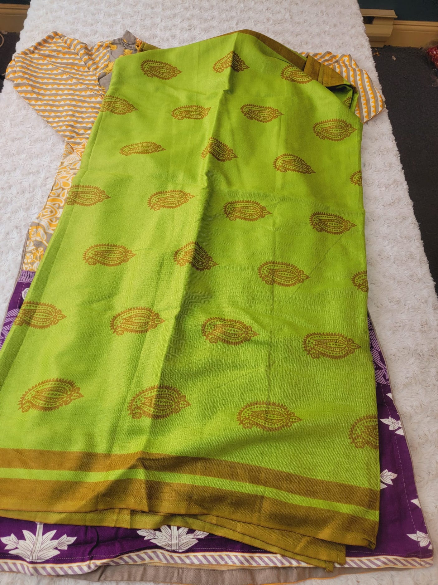 Pakistani linen Embroidered Salwar kameez Ready To Ship