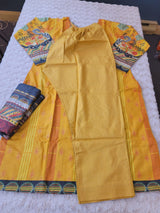 Pakistani linen Embroidered Salwar kameez Ready To Ship