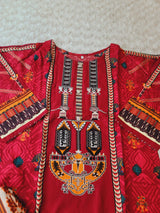 Pakistani linen Embroidered Salwar kameez Ready To Ship