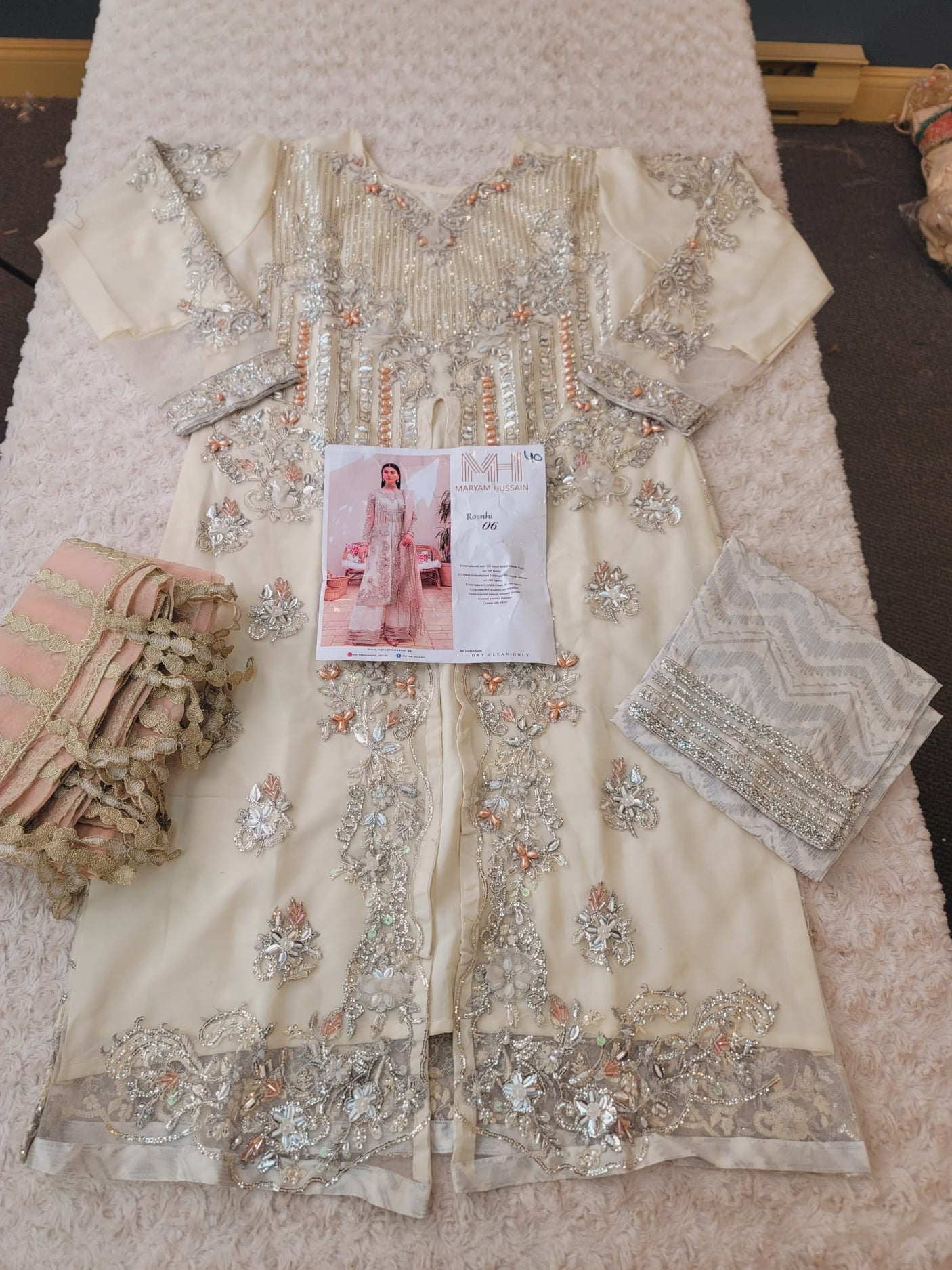 Pakistani Embroidered Party wear Ready To Ship