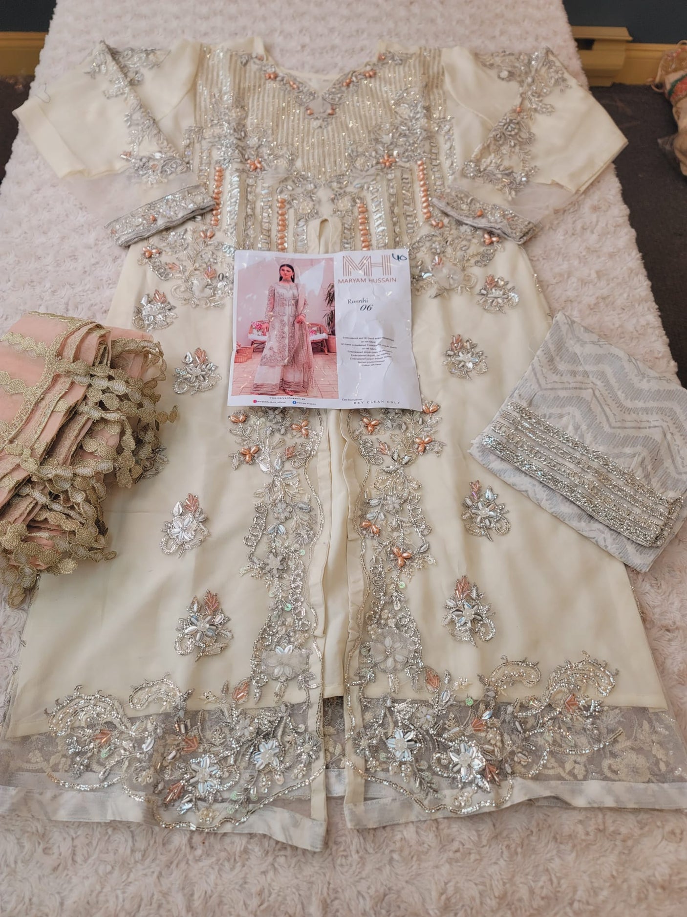 Pakistani Embroidered Party wear Ready To Ship