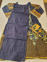 Pakistani Stitched lawn Embroidered Salwar kameez ready to ship