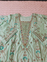 Pakistani lawn stitched  Embroidered Suit Ready To Ship