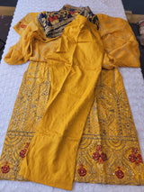 Pakistani lawn stitched  Embroidered Suit Ready To Ship