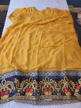 Pakistani lawn stitched  Embroidered Suit Ready To Ship