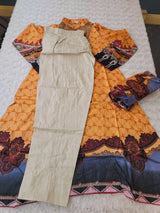 Pakistani lawn Embroidered Salwar kameez Ready To Ship