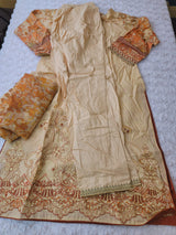 Pakistani lawn Embroidered Salwar kameez Ready To Ship